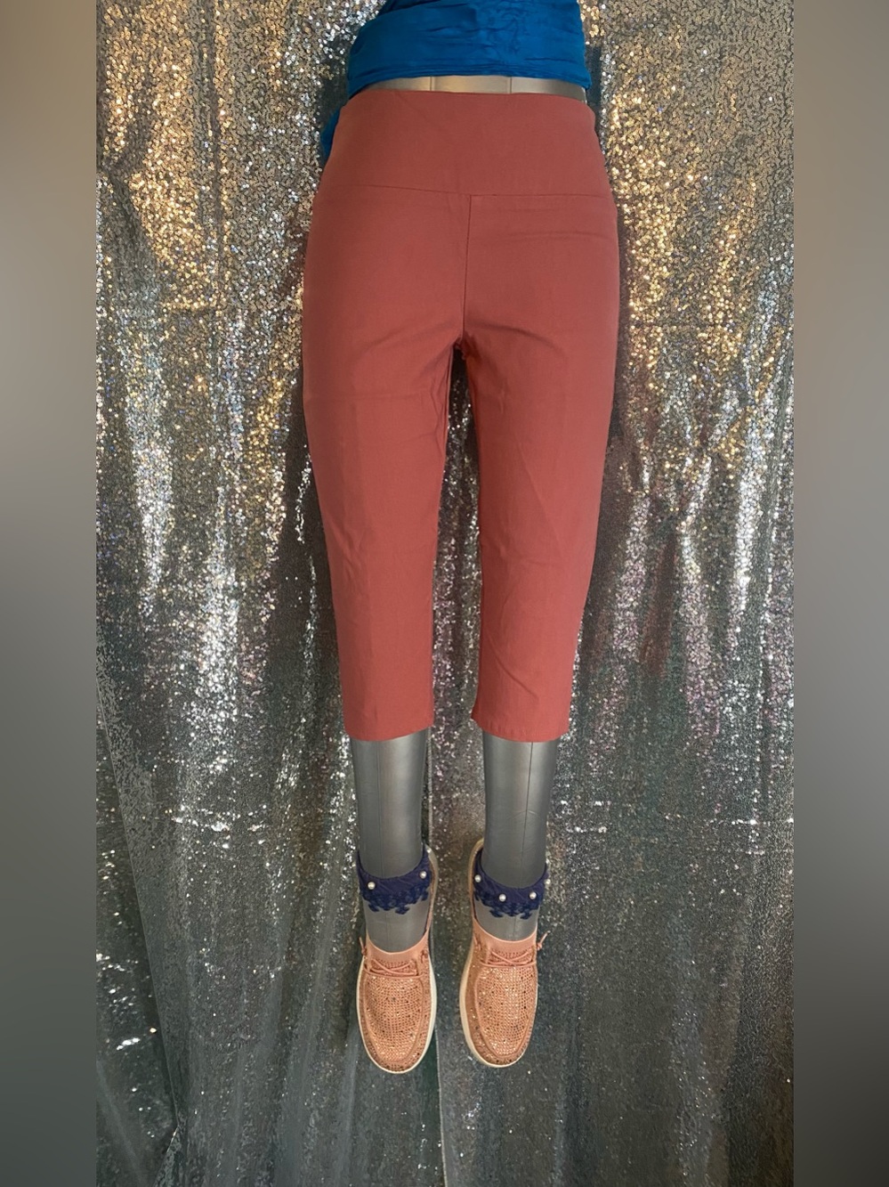 Dusty Rose Discipline | Hybrid & Company Pull-On Bermuda Shorts
